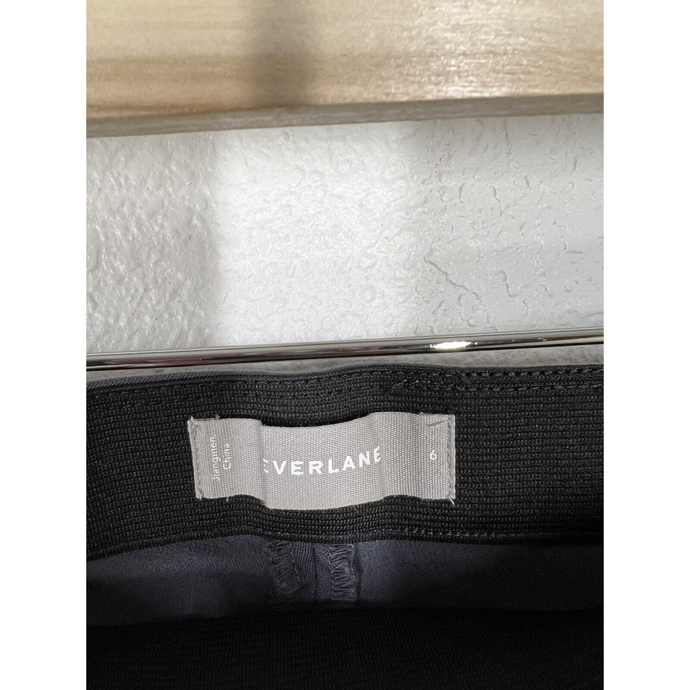 Everlane 6 Side Zip Cropped Pant Stretch Cotton - Picture 2 of 5